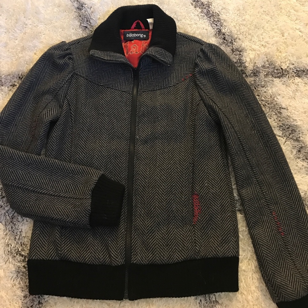 Billabong tweed jacket